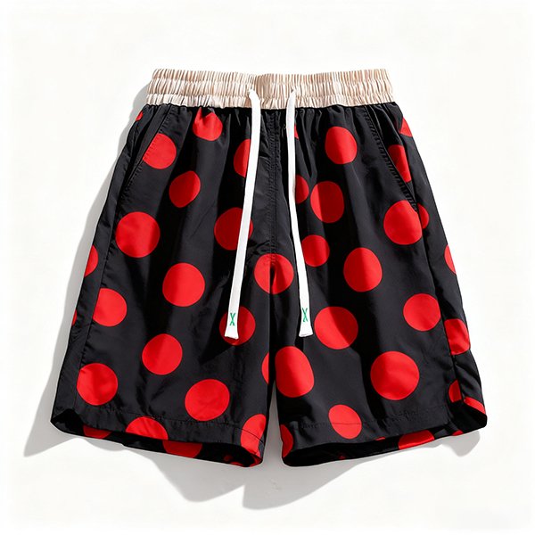 Quick-Dry Breathable Color-Block Shorts for Men - Elastic Sport Athletic Shorts