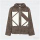 Alpaca Wool Men's Long-Sleeved Zip-Up Hoodie for Autumn Winter