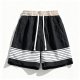 Color-Blocking Men's Quick-Dry Elastic Sport Shorts - Breathable Athletic Shorts